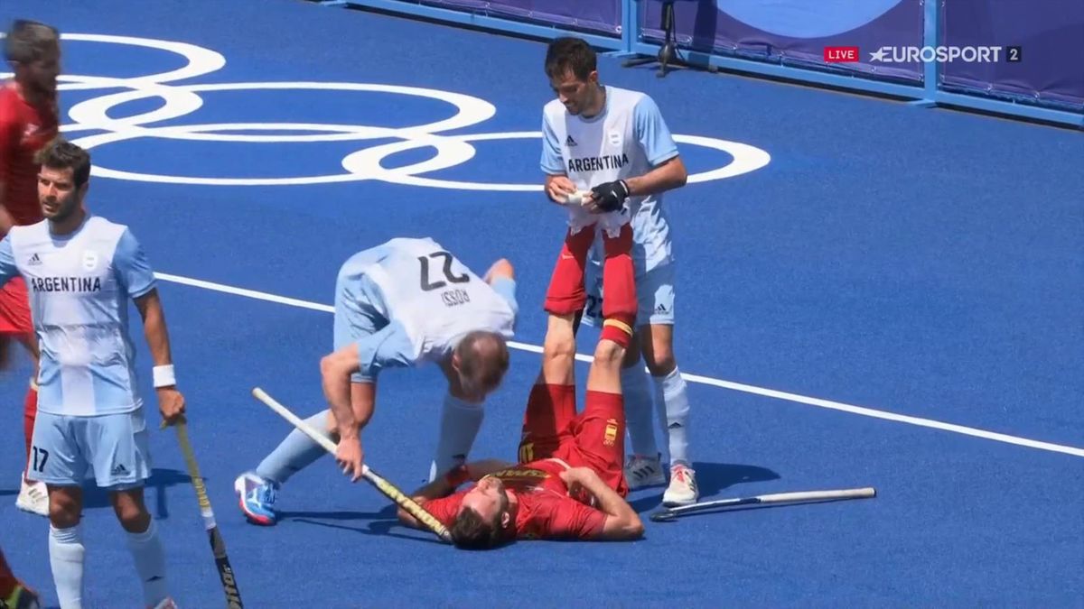 Olympia 2021 Argentinier Lucas Rossi nach Kopfschlag gegen Spanier ein Spiel gesperrt