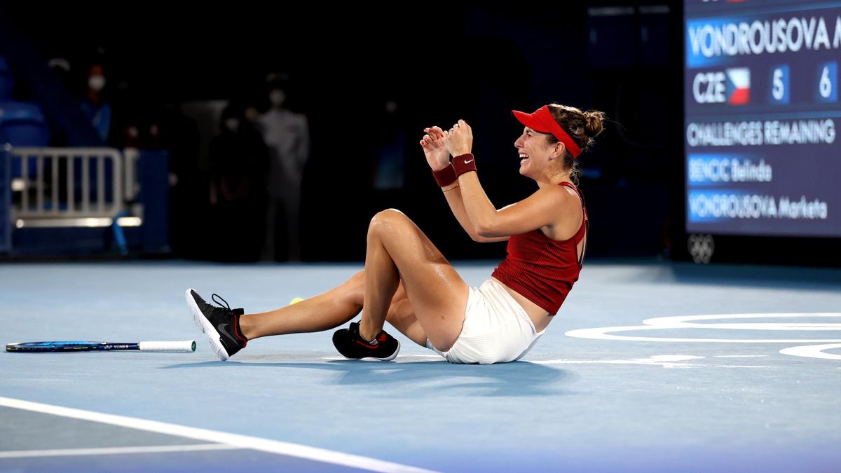 Olympia 2021 - Belinda Bencic nach Sieg gegen Marketa Vondrousova Olympiasiegerin
