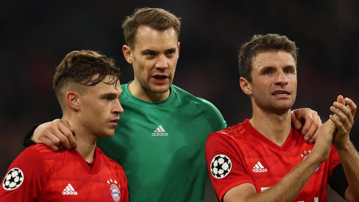 Müller, Kimmich y Neuer. Fuente: Eurosport