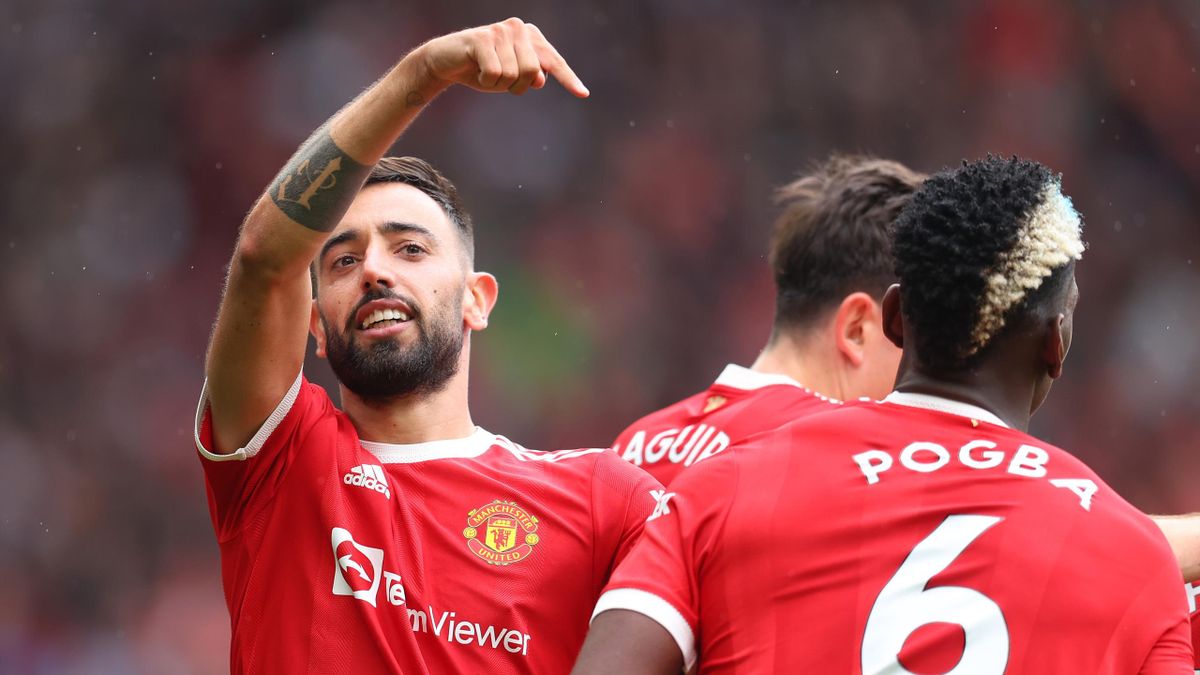 Manchester United 5-1 Leeds - Bruno Fernandes hits three, Paul Pogba excels  as Red Devils crush Leeds - Eurosport