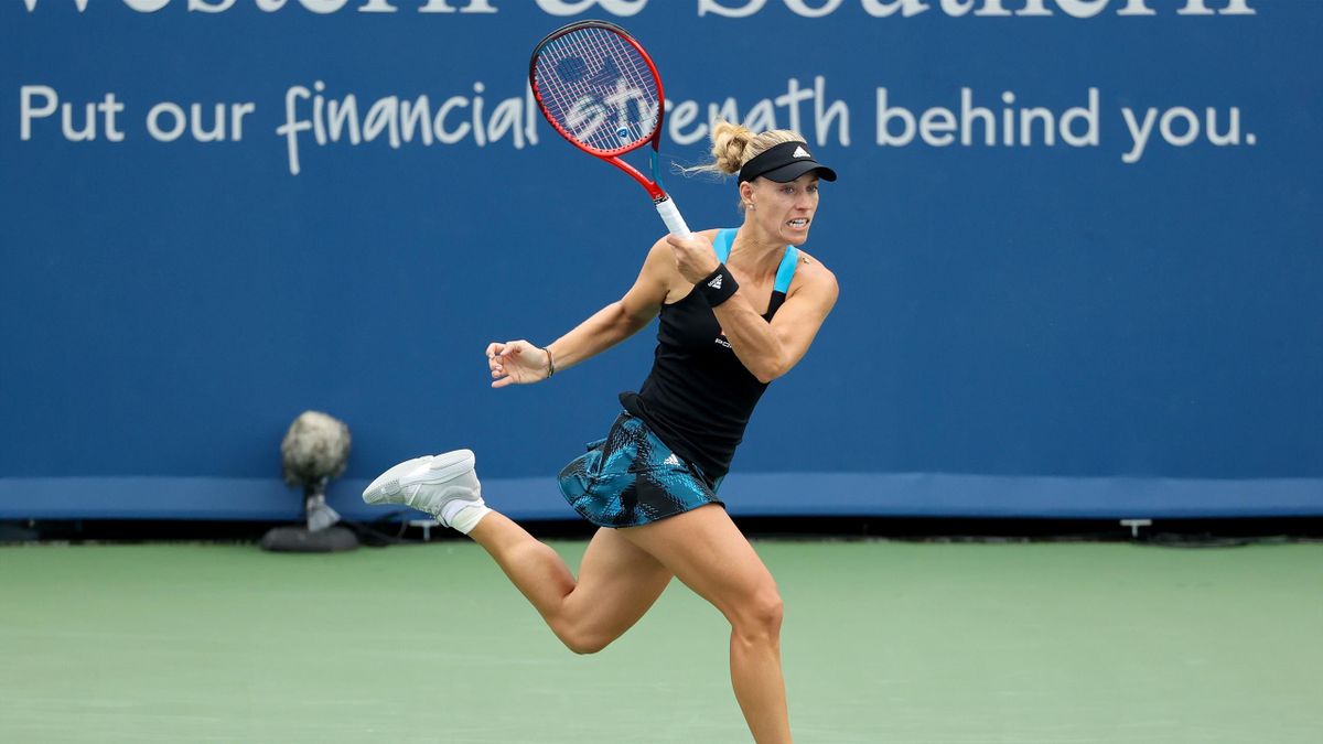 WTA Cincinnati Angelique Kerber steht nach furioser Aufholjagd gegen Jelena Ostapenko im Viertelfinale