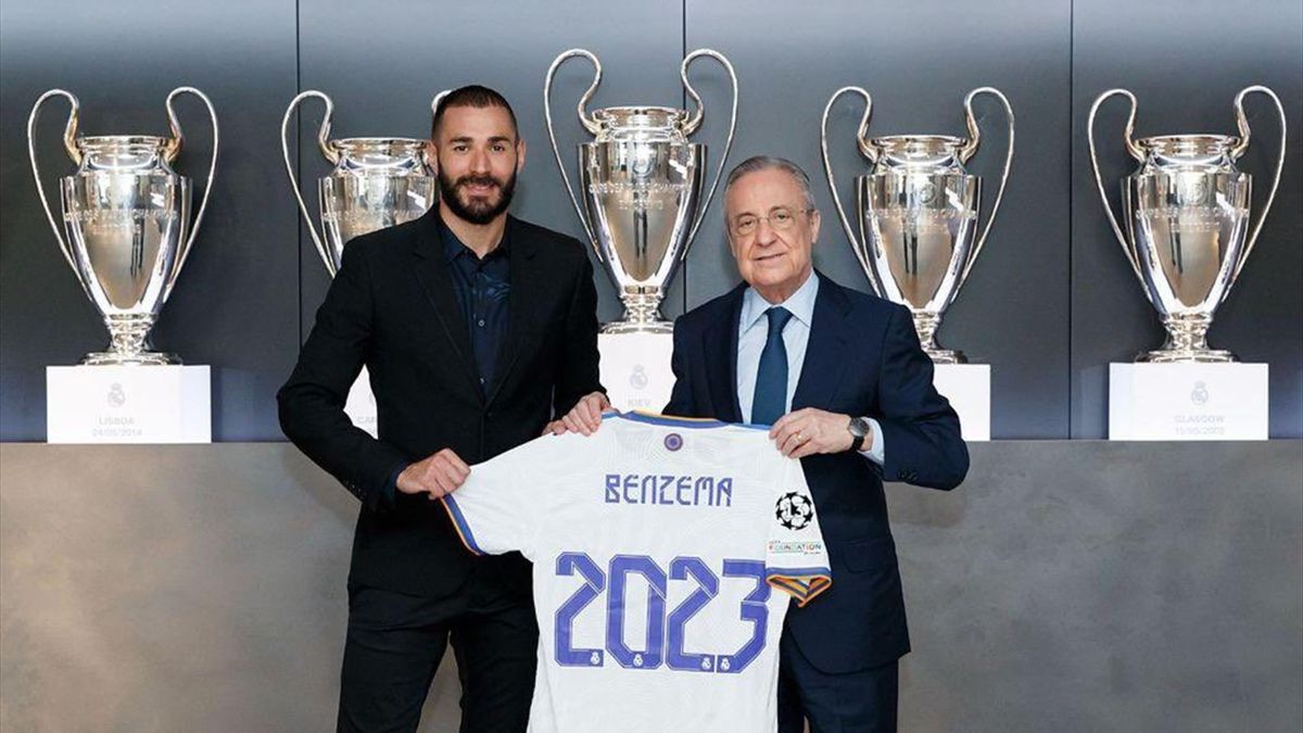 Karim Benzema renueva con el Real Madrid hasta 2023