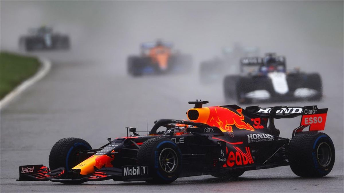 Verstappen en el Gran Premio de Bélgica