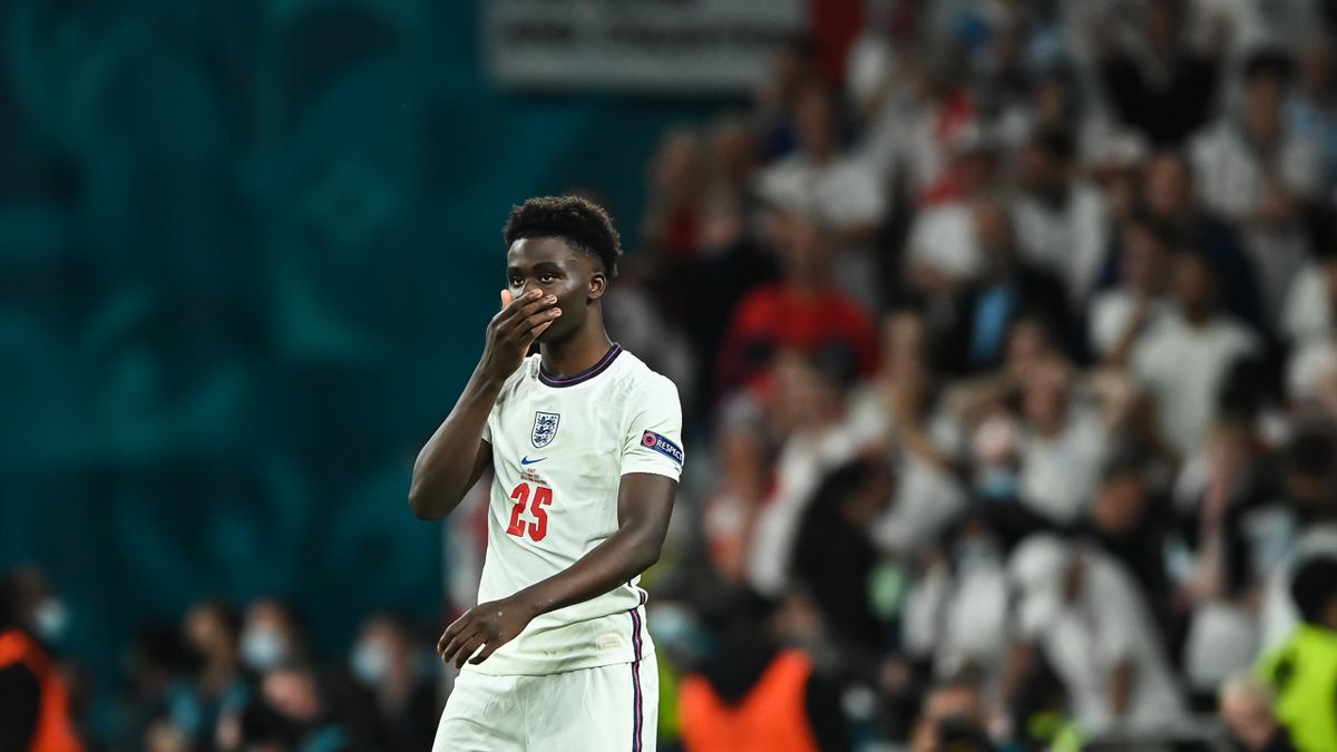 Bukayo Saka - Rassismus nach EM-Finale Instagram-User entschuldigt sich beim Arsenal-Profi