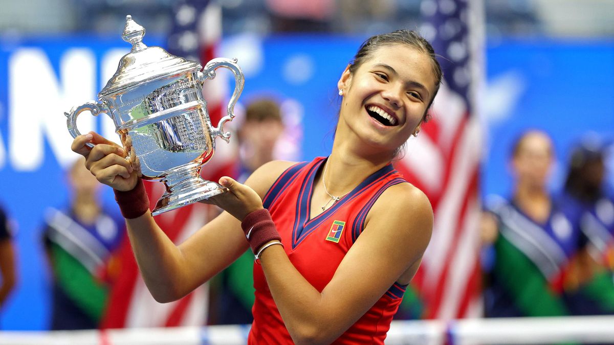 US Open 2021 Emma Raducanu gewinnt als Qualifikantin das Grand-Slam-Turnier ohne Satzverlust