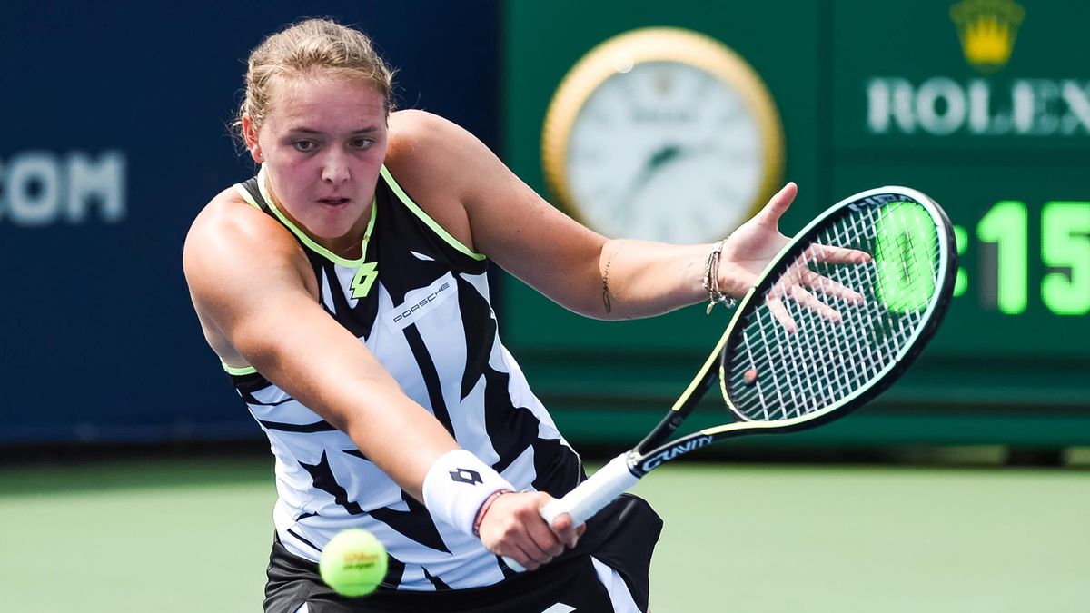 WTA Nur-Sultan Jule Niemeier scheitert in der ersten Runde an Vera Lapko aus Belarus