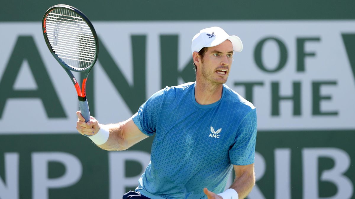 Indian Wells 2021 - Andy Murray produced a bewitching underarm serve to clinch a game in his clash with Carlos Alcaraz