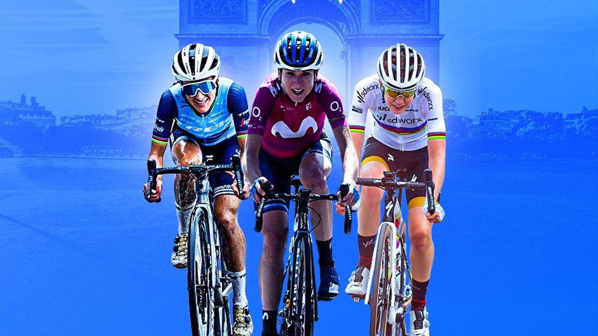 Exklusiv bei Eurosport Die Tour de France und von Paris-Roubaix der Frauen ab 2022 bis inklusive 2025