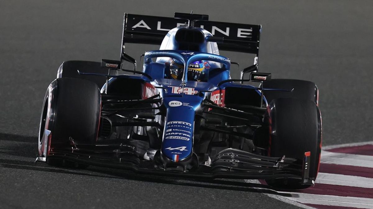 Alonso en el GP de Catar