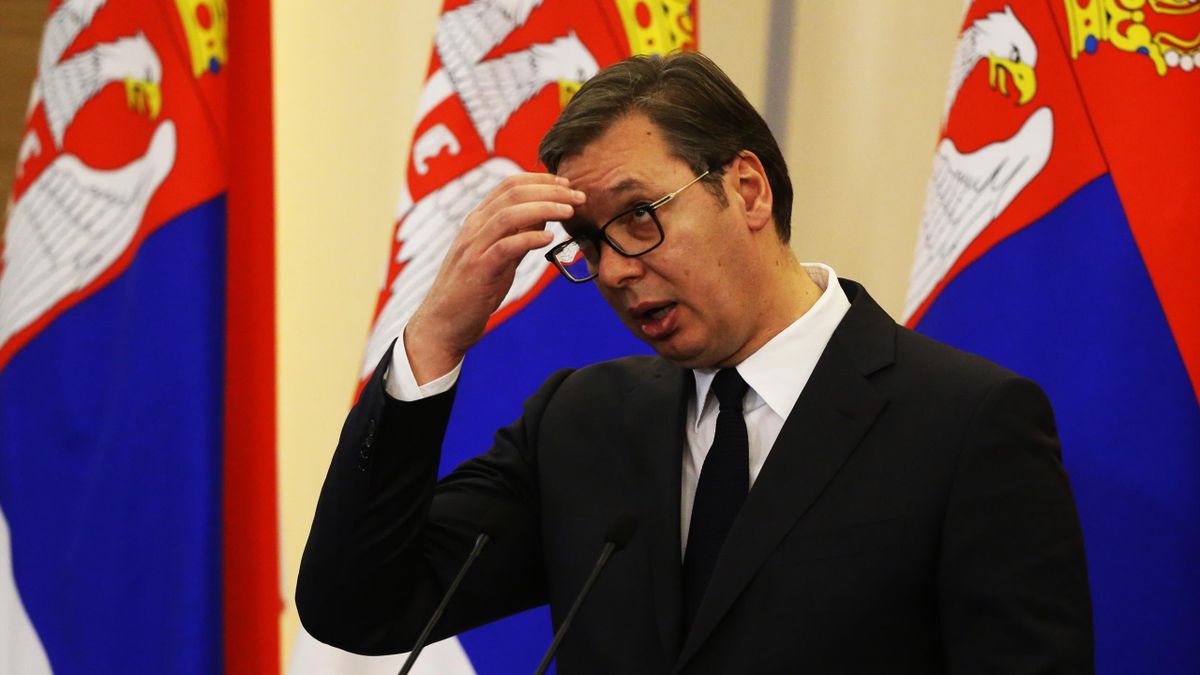 Serbiens Präsident Aleksandar Vucic