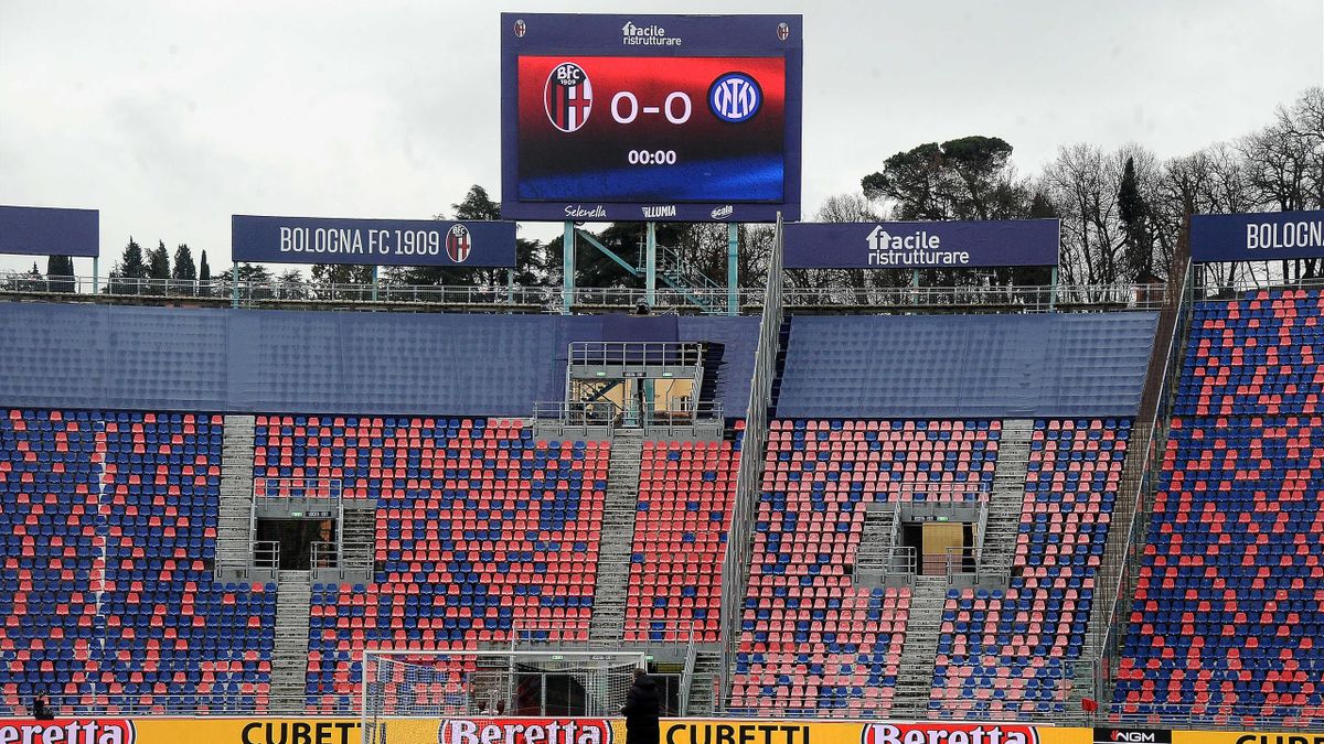 Bologna-Inter sospesa