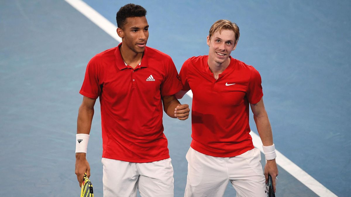 Denis Shapovalov and Felix Auger-Aliassime help Canada to ATP Cup final with win over Daniil Medvedev and Roman Safiulli
