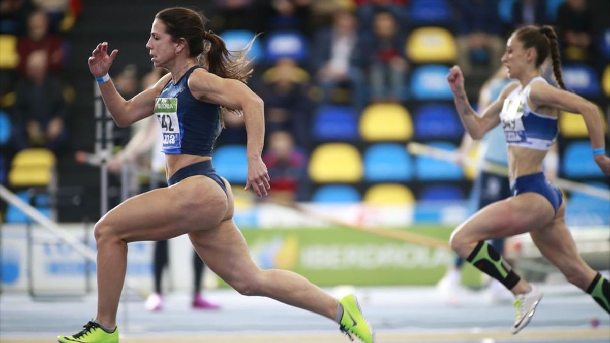 Maribel Pérez bate el récord de España de 60 metros en pista cubierta