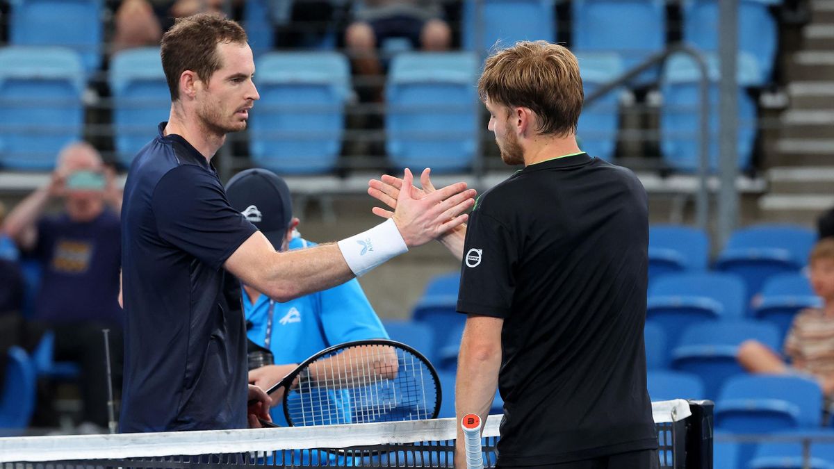 ATP Sydney - Andy Murray through to semi-finals for first time since 2019 as David Goffin forced to withdraw with injury