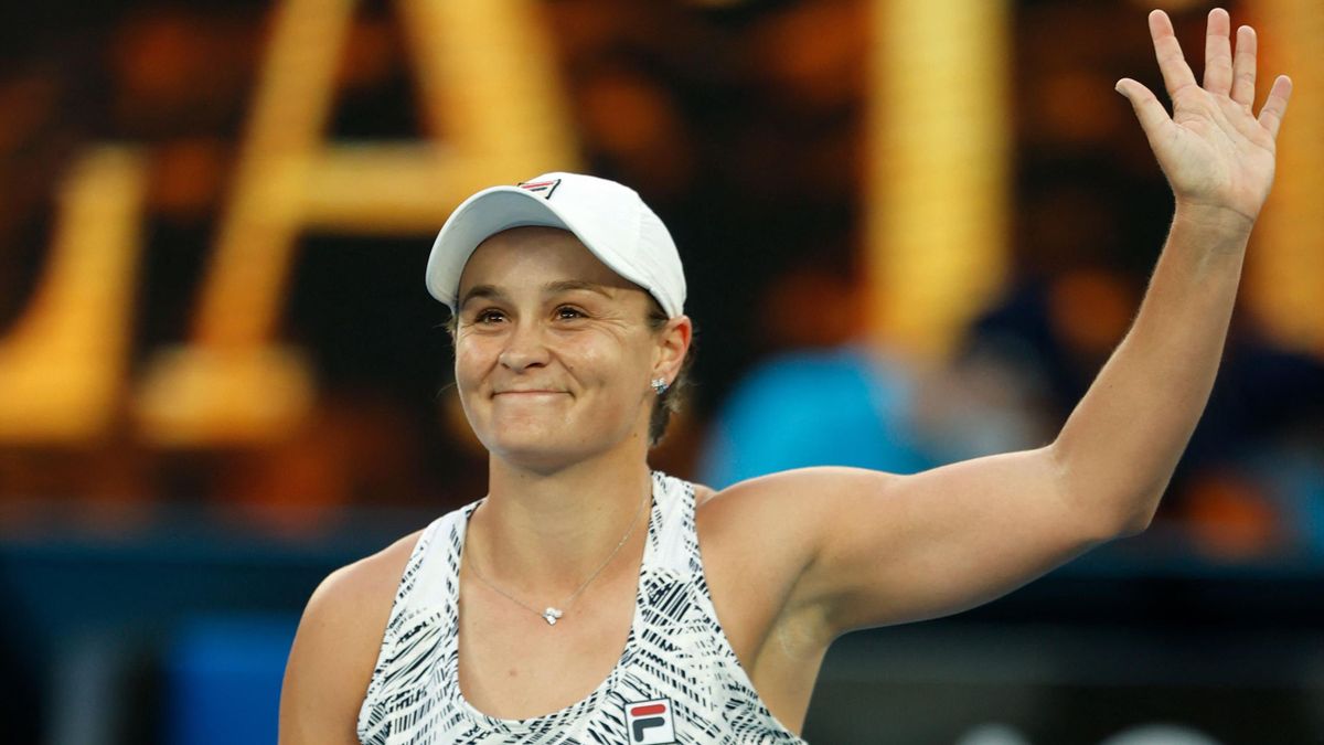 Australian Open 2022 Ashleigh Barty fegt zum Start in nur 54 Minuten über Lesia Tsurenko hinweg