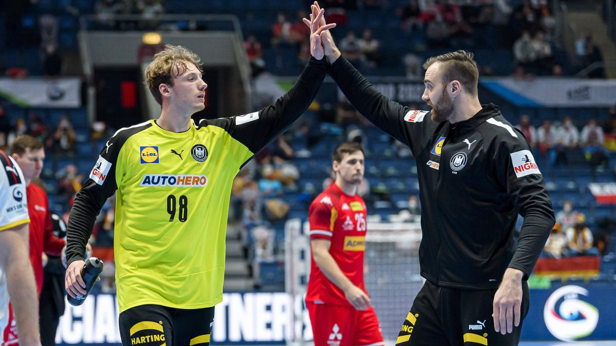 Handball-EM Till Klimpke und Andreas Wolff beflügeln als starkes Torwart-Duo DHB-Hoffnungen