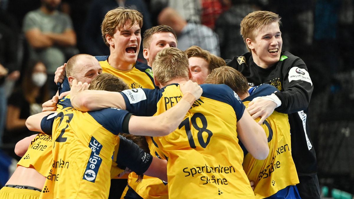 Handball-EM 2022 - Schweden gewinnt Finale gegen Spanien durch Siebenmeter in der Schlusssekunde