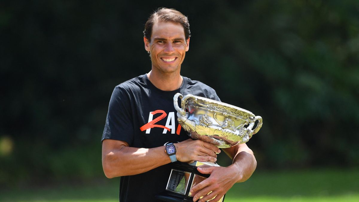 Australian Open Rafael Nadal feiert 21