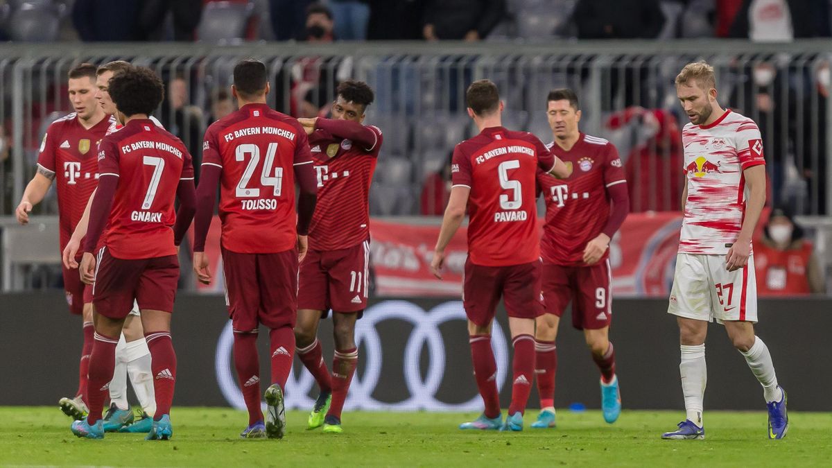 hoofdkussen Zeehaven Waarschijnlijk Bayern Munich 3-2 RB Leipzig: End to end clash ends in favour of Bundesliga  champions after Josko Gvardiol own goal - Eurosport