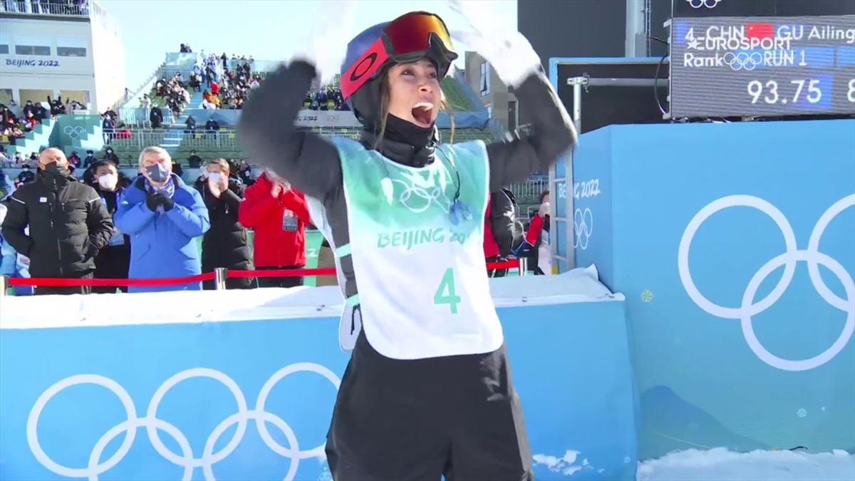 ‘I am not crying, you are!’ - Gu claims gold medal on home snow