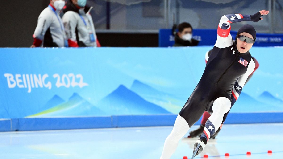 Jackson Takagi und über m Erin - Angelina Eisschnelläuferin 2022: Gold Eurosport vor 500 holt Miho Golikova Olympia