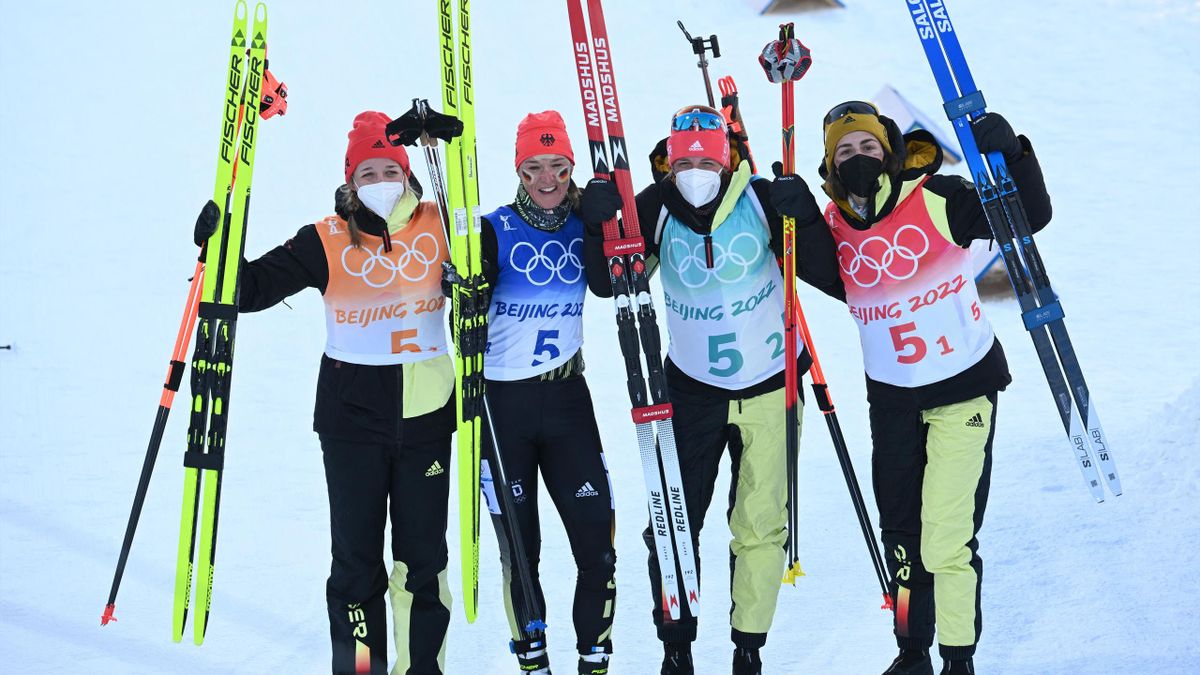 Olympia 2022 Biathlon-Frauen-Staffel um Denise Herrmann gewinnt Bronze - Liveticker zum Nachlesen
