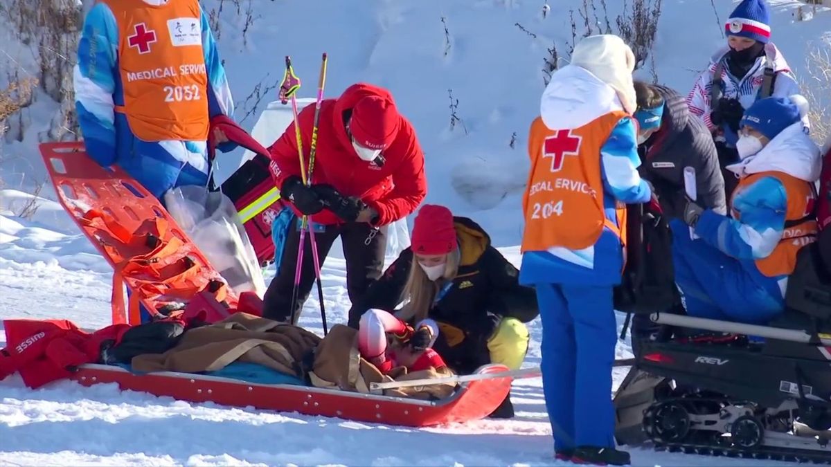 Beijing 2022 It was scary to see - Swiss athlete Irene Cadurisch collapses during womens biathlon relay