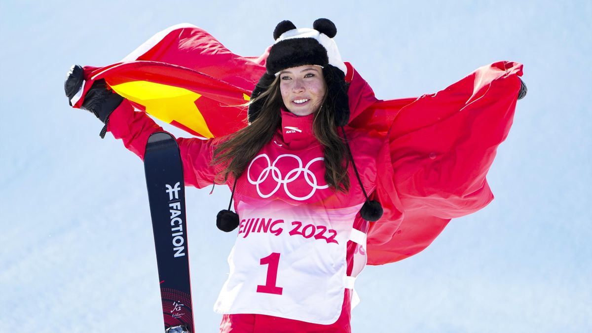 Winter Olympics 2022: Skier Eileen Gu was born and lives in the USA but  competes for China