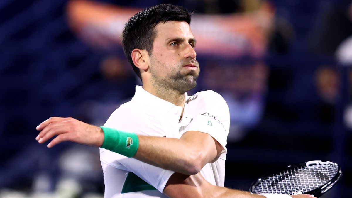 Novak Djokovic admits lack of matches a worry amid continuing schedule  uncertainty after Jiri Vesely loss in Dubai - Eurosport