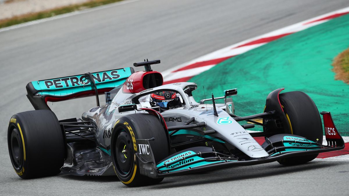 Formel-1-Testfahrten in Barcelona Mercedes mit Neuzugang George Russell erstmals an der Spitze