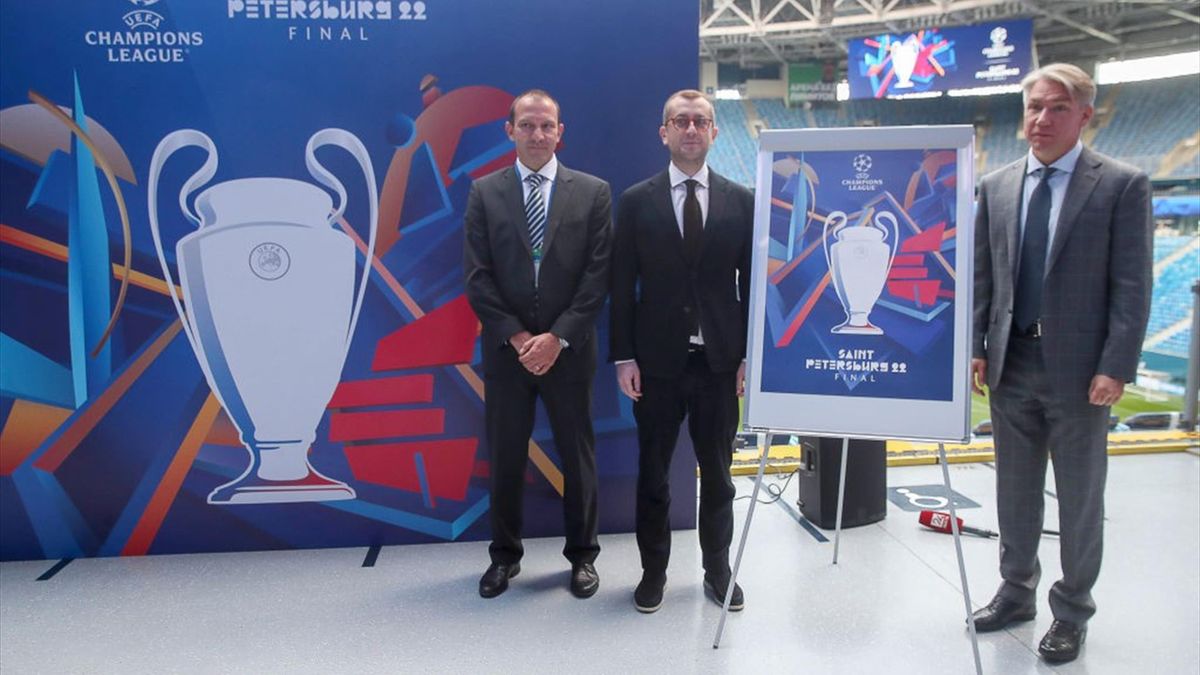 De finale van de Champions League gaat van Sint-Petersburg naar Parijs