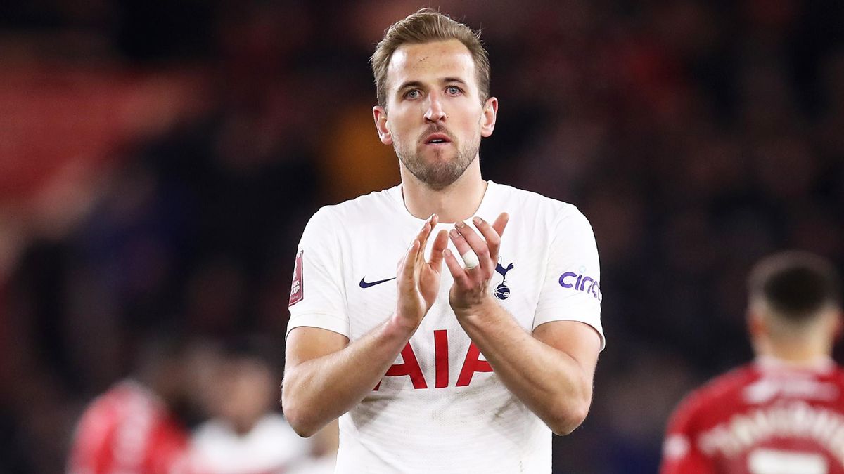 Harry Kane features prominently in Tottenham's kit launch despite  uncertainty over his future