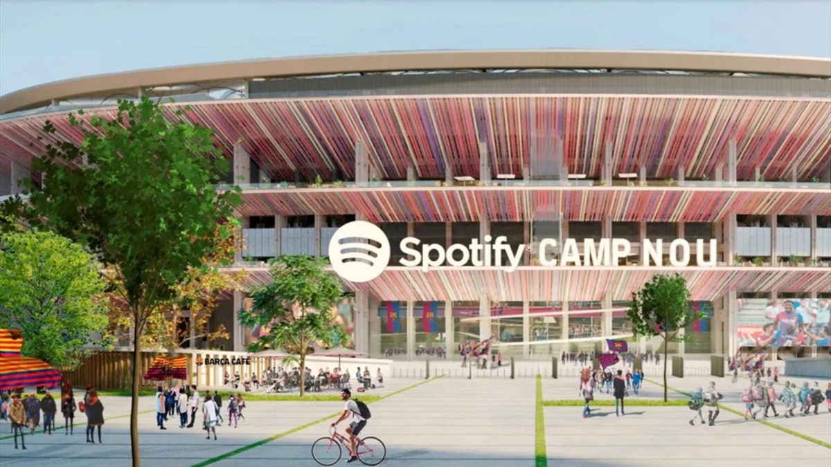 El Barcelona cierra el acuerdo de patrocinio con Spotify por 70 millones
