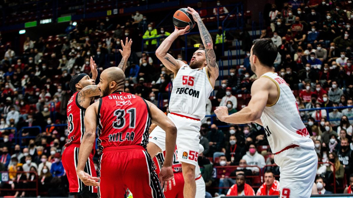 Basket, Eurolega: l'Olimpia Milano fa harakiri, il Monaco passa al Forum 72-63 rimontando dal -11 - Eurosport