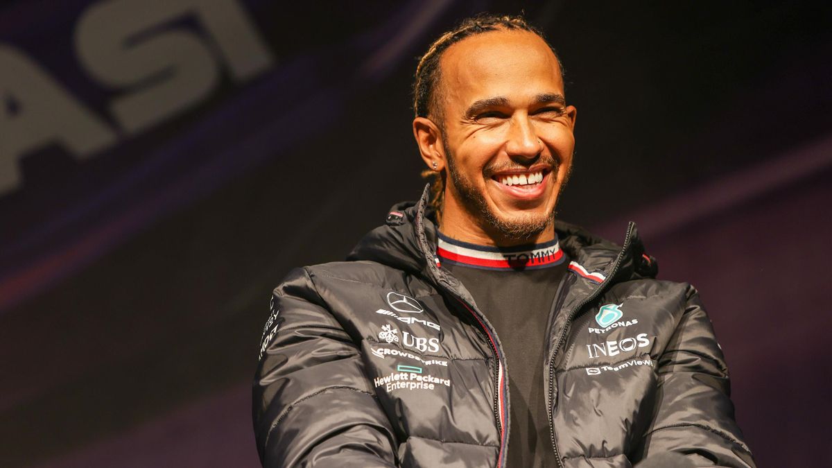 Seven-time world champion and Mercedes driver Lewis Hamilton.