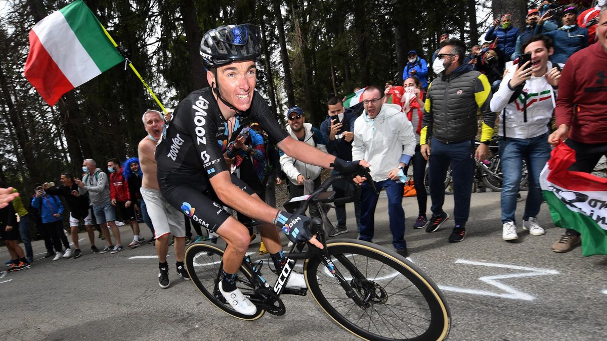 Romain Bardet is een van de kanshebbers op de winst van de Giro d'Italia
