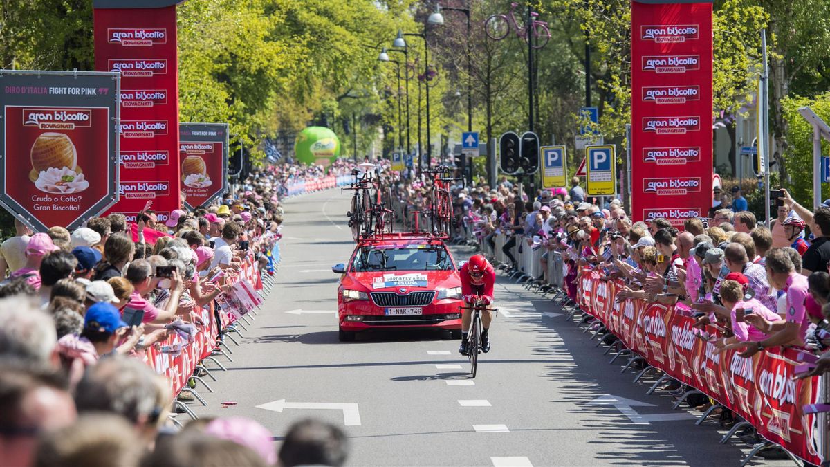 Mooie beelden tijdens de Girostart van 2016 in Apeldoorn
