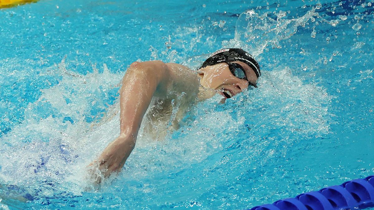 Schwimm-WM in Budapest Lukas Märtens gewinnt Silber über 400 Meter Freistil hinter Elijah Winnington