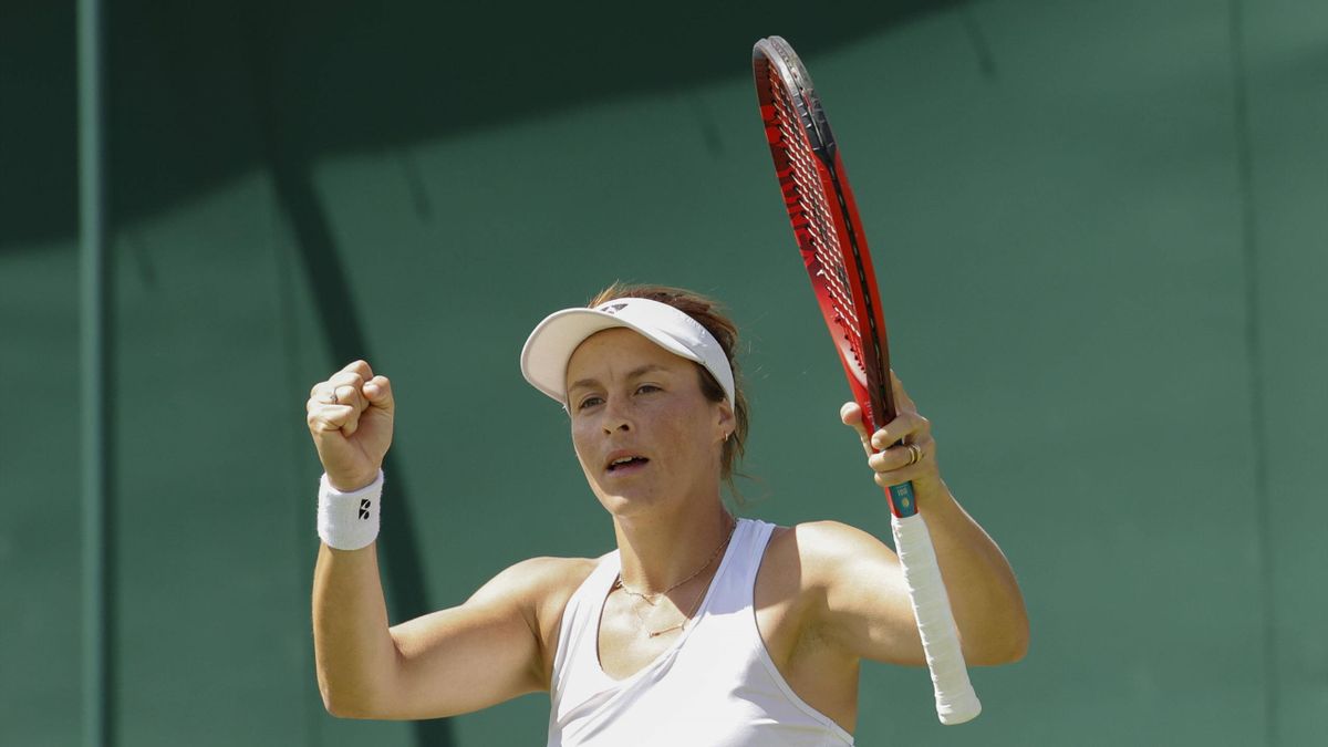 Wimbledon Tatjana Maria bezwingt überraschend Maria Sakkari und steht erstmals im Achtelfinale