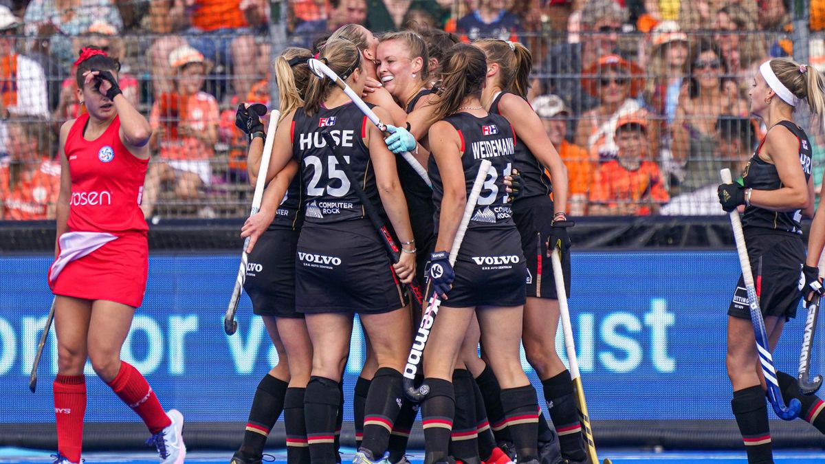 Hockey-WM - Souveräner Auftaktsieg Deutsche Frauen gewinnen gegen Debütant Chile souverän