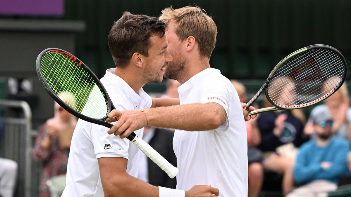 Wimbledon Kevin Krawietz und Andreas Mies ziehen erstmals ins Viertelfinale im All England Club ein