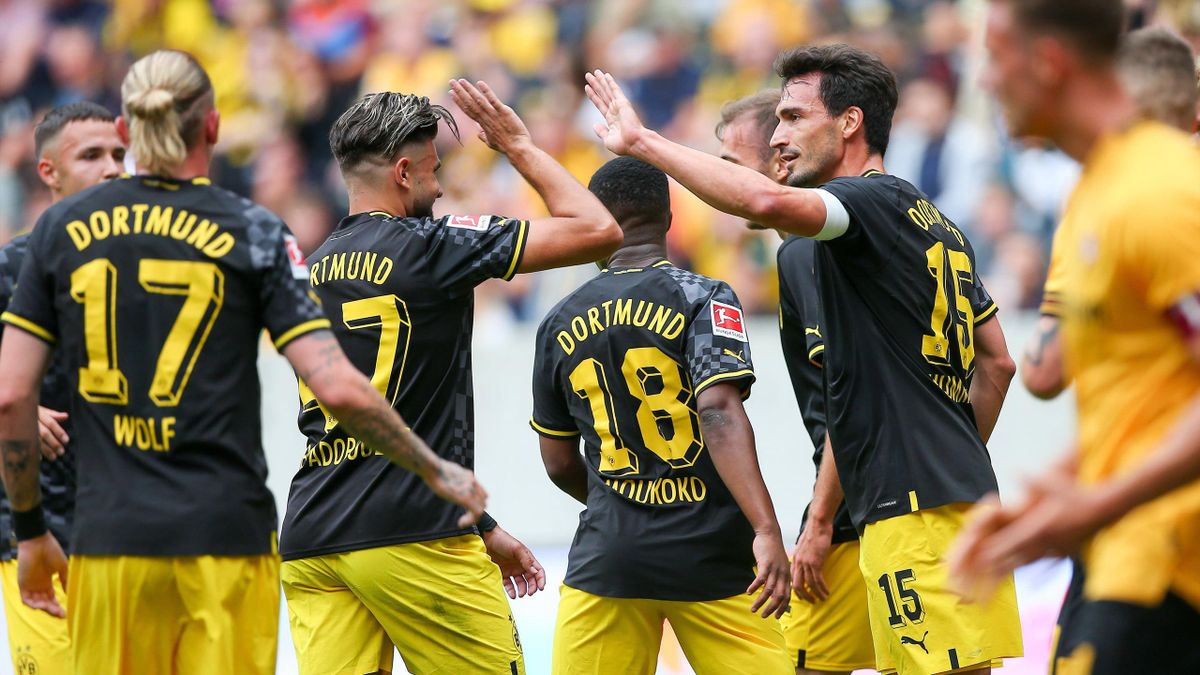 Borussia Dortmund schlägt Dynamo Dresden BVB ohne Star-Neuzugänge erfolgreich im Testspiel