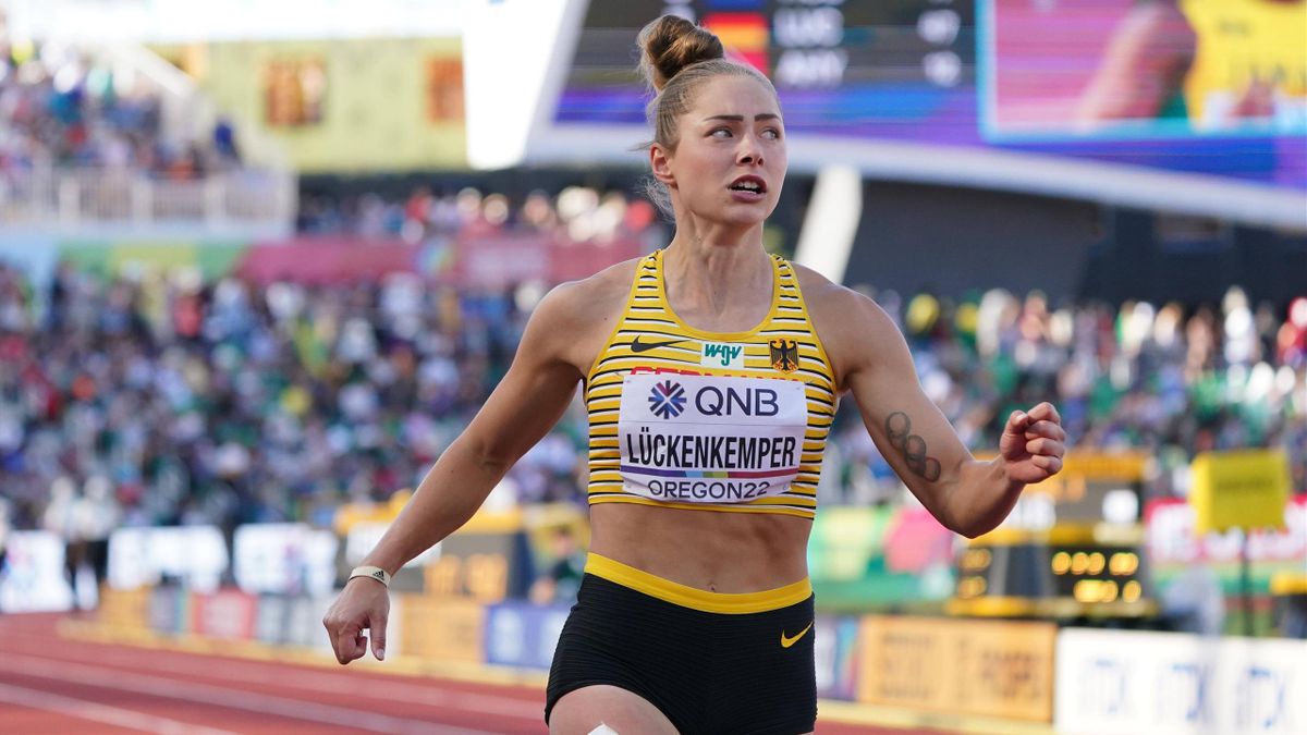 Gina Lückenkemper hat nach Halbfinalaus über 100 Meter weitere große Ziele für die Saison
