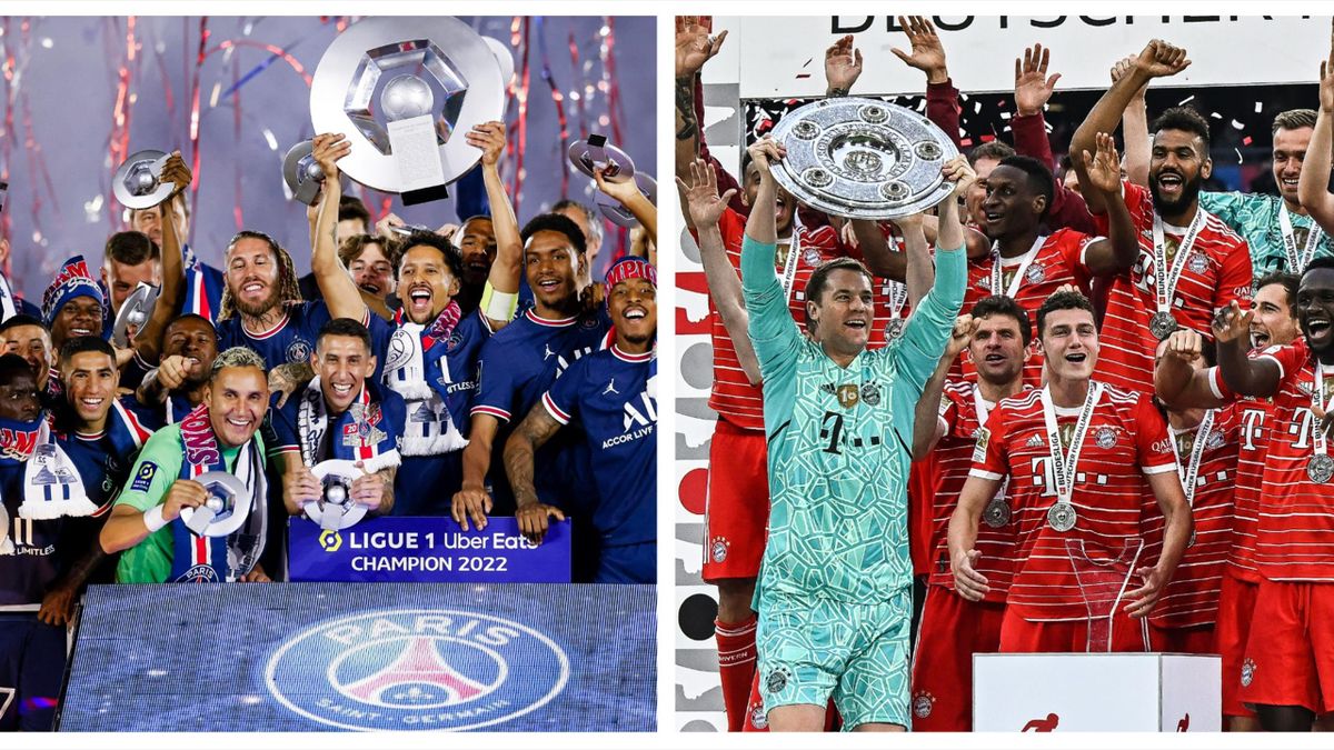 PSG y Bayern, los rivales a batir en Francia y Alemania