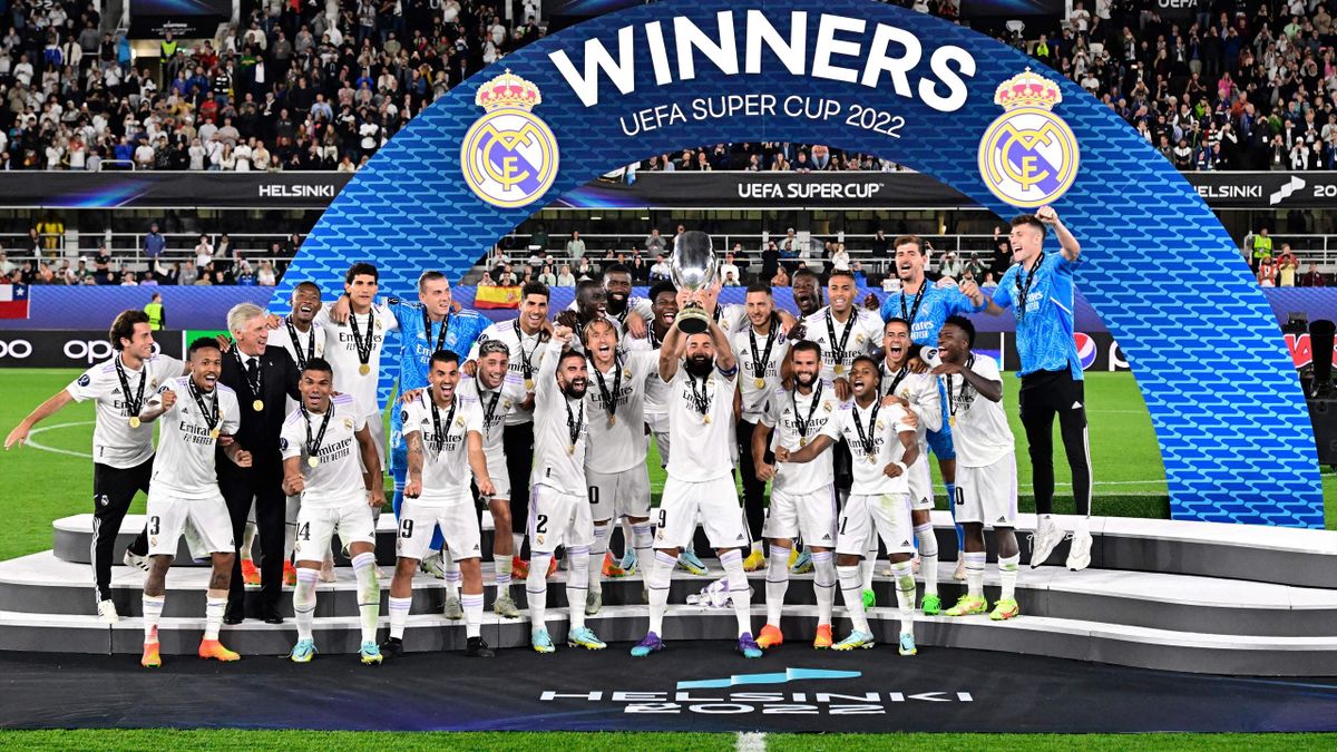 UEFA Supercup Eintracht Frankfurt verpasst Sensation gegen Real Madrid - SGE verliert Duell in Helsinki