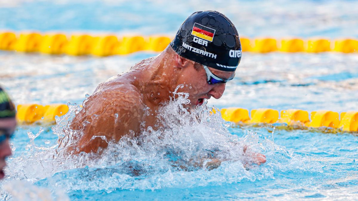 Schwimm-EM in Rom Lucas Matzerath gewinnt fünfte deutsche Medaille - Bronze über 50 Meter Brust