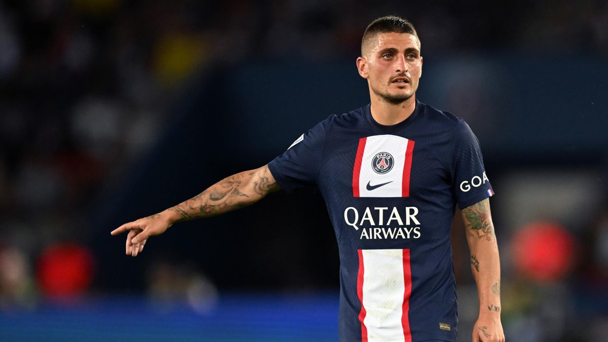 Flocage Officiel PSG 2022/2023 Verratti Exterieur