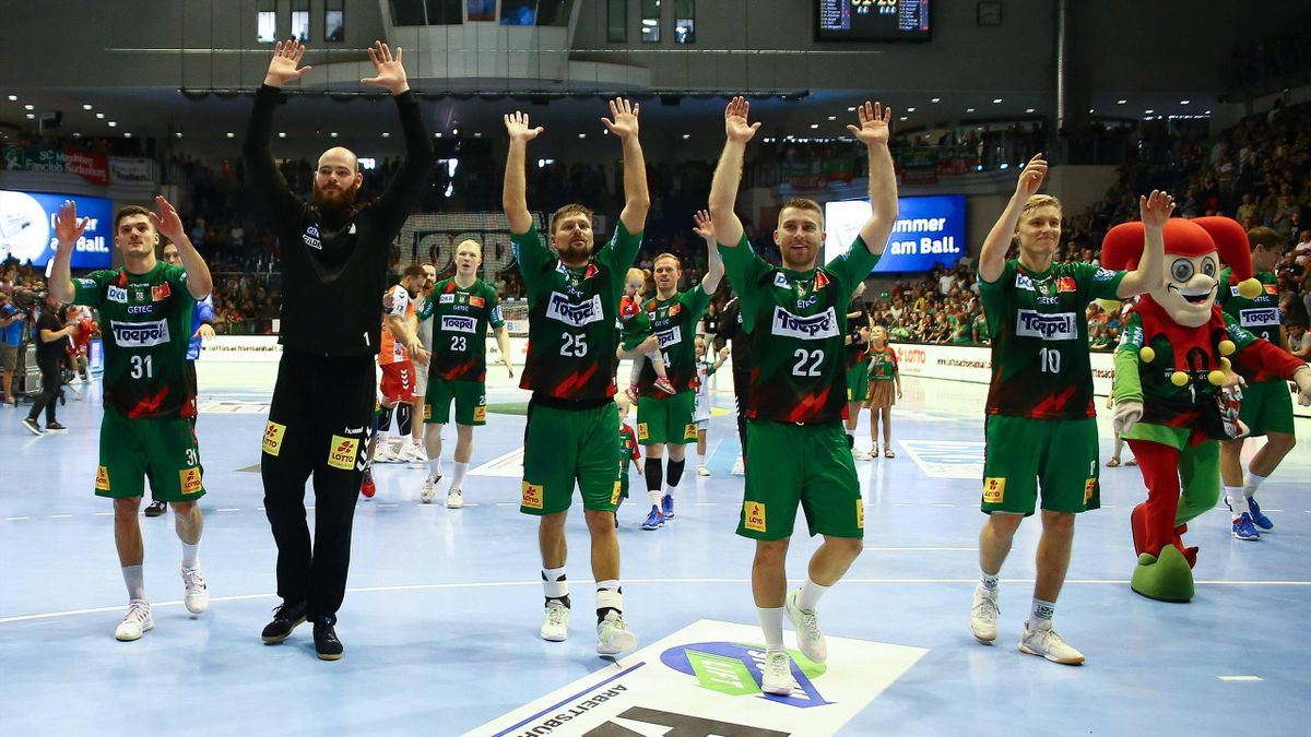 Handball-Bundesliga SC Magdeburg und THW Kiel feiern Auftaktsiege - Füchse Berlin mit Sieg