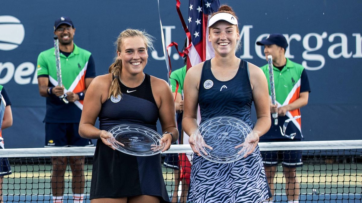 US Open 2022 Carolina Kuhl und Ella Louise Seidel verlieren Juniorinnen-Finale - Traumreise endet spät