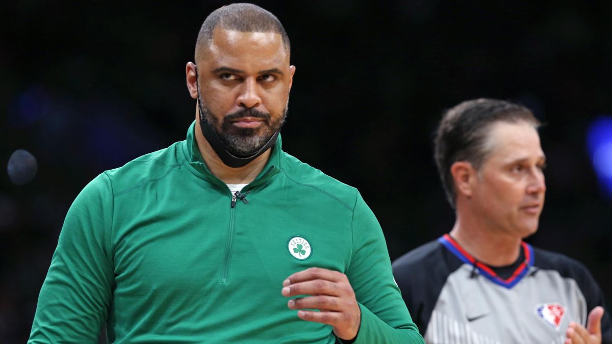 Ime Udoka, allenatore dei Boston Celtics